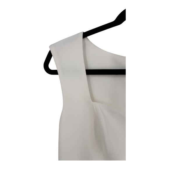 Dress the Population dress Monroe Side Slit Gown white size Large L - Picture 3 of 7